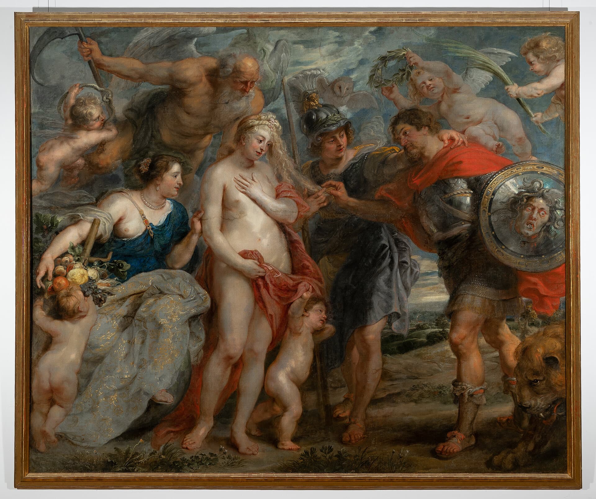 Object: ZON 000006, Peter Paul Rubens (1577 - 1640), Occasio - Der siegreiche Held ergreift die Gelegenheit zum Friedensschluss, 1630 - 1635