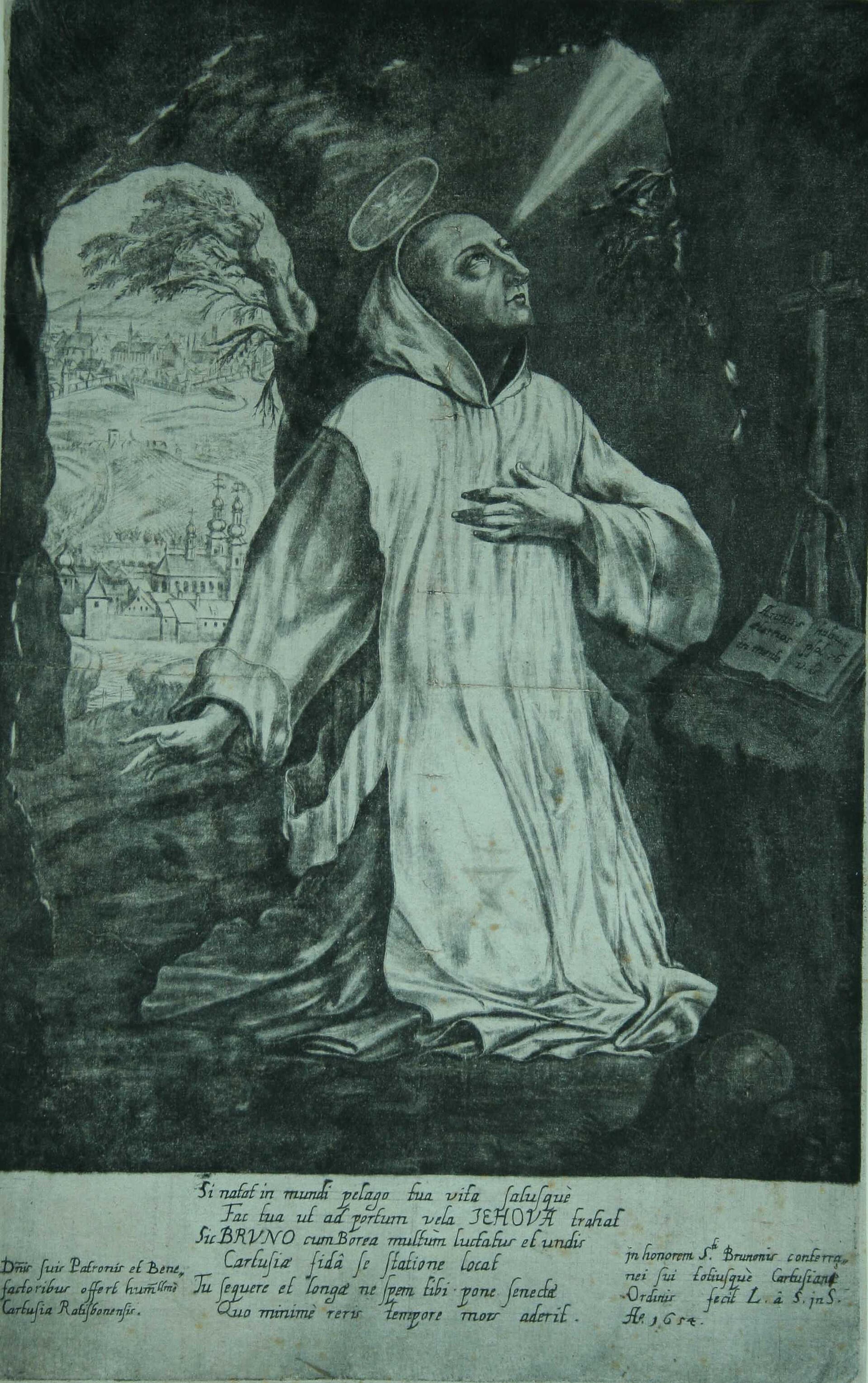 Object: P 298, Ludwig  von Siegen  (1609 - 1680), Heiliger Bruno