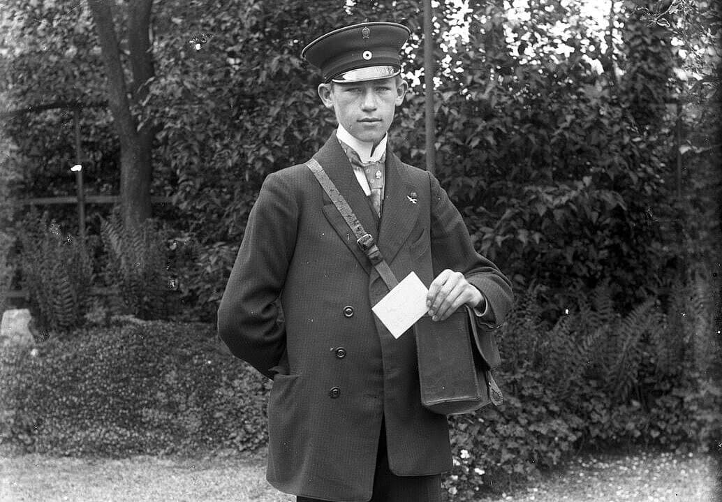 Friedrich Wilhelm Bäcker (1858-1940):
Postbote,
Siegerland, Anfang des 20. Jh.
© Siegerlandmuseum
