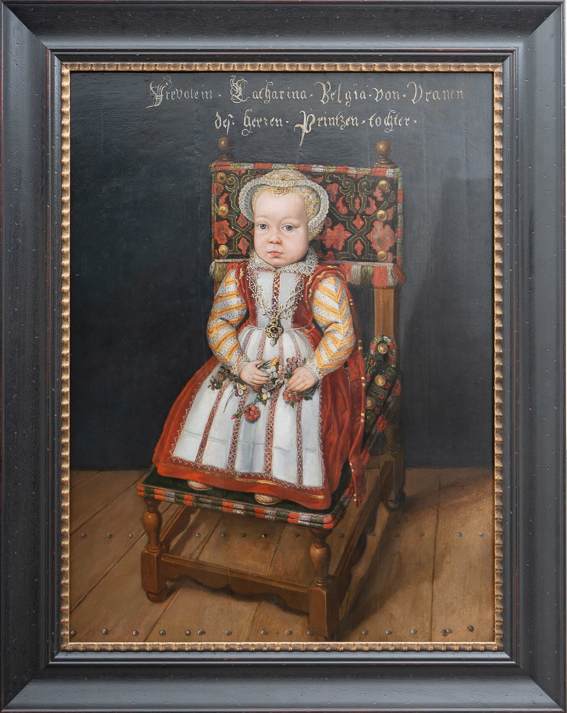 Object: A 3494, Daniel van den Queborn (1552 - 1618), Adrian Thomasz Key (1544 - 1590), Catharina Belgica von Oranien-Nassau, nach 1581