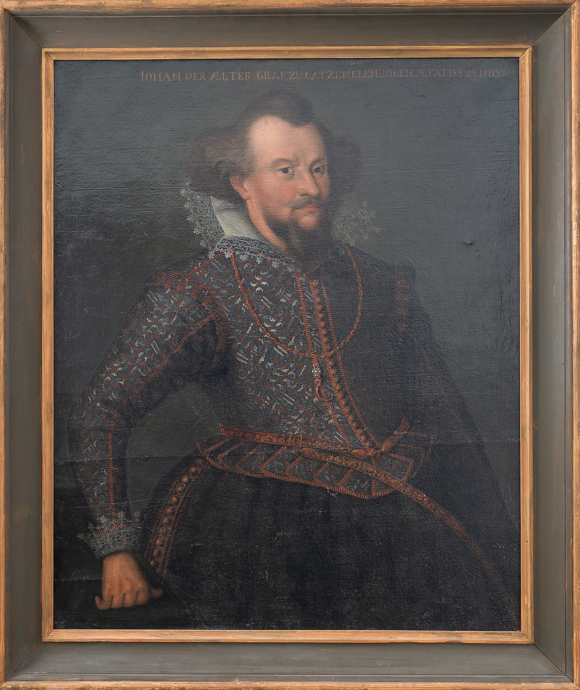 Object: A 3504, N.N., Johann VII. der Mittlere, Graf zu Nassau-Siegen, 1611