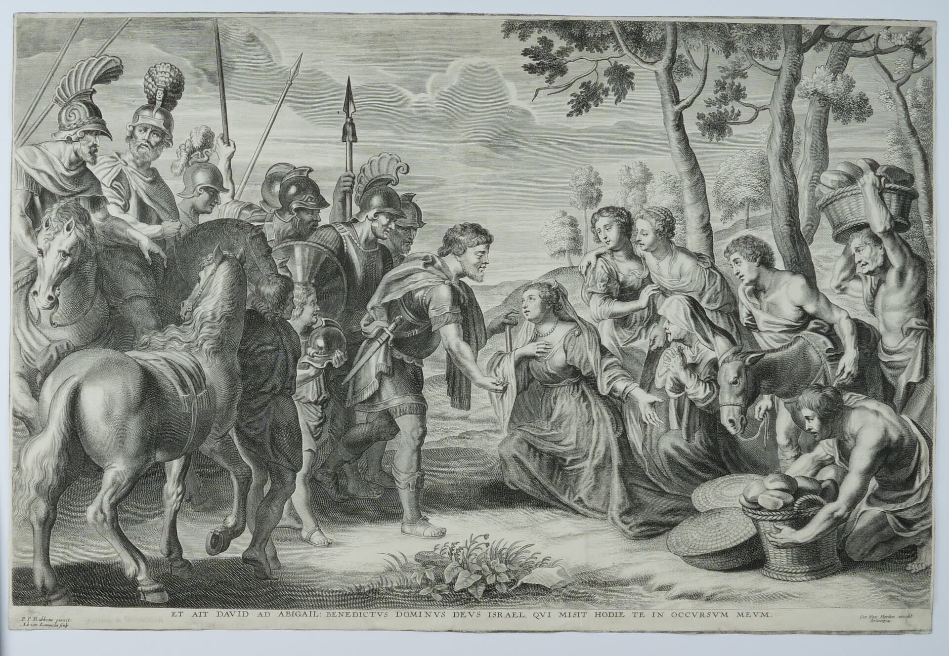 Object: RS 18, Adriaen Lommelin (1634 - 1677), Peter Paul Rubens (1577 - 1640), David und Abigail