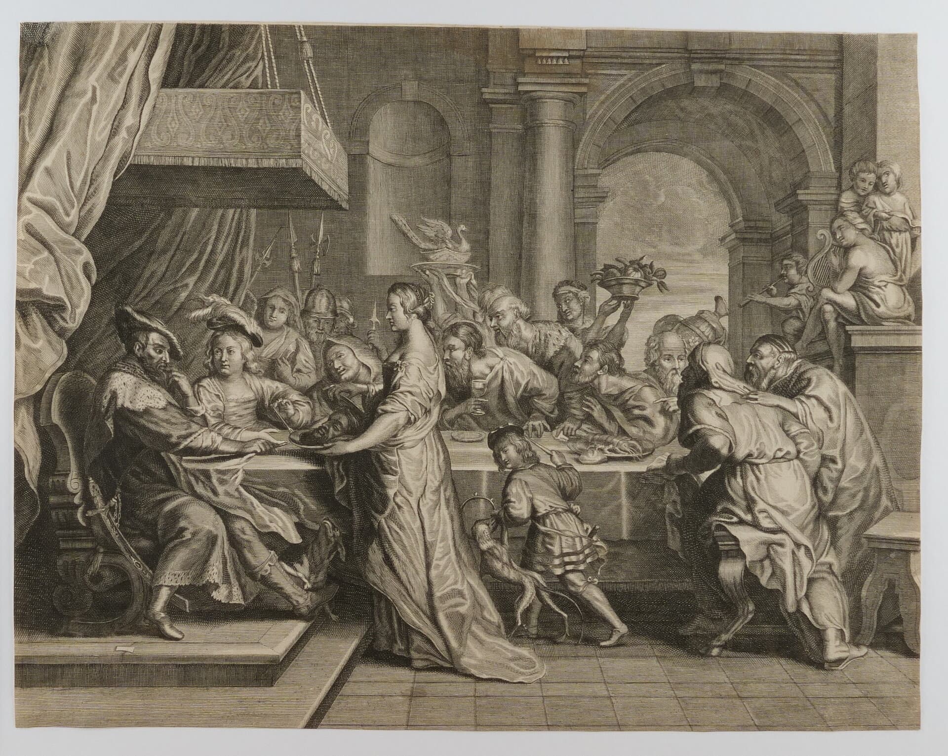 Object: RS 95, Peter Paul Rubens (1577 - 1640), Schelte à Bolswert  (1581 - 1659), Enthauptung Johannes des Täufers