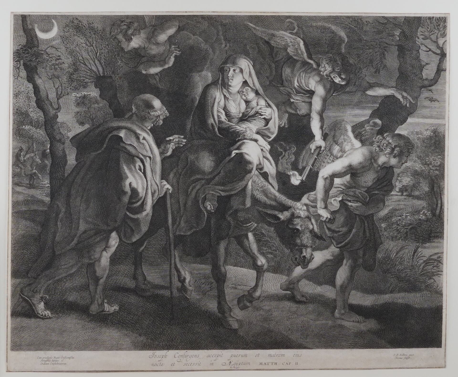 Object: RS 79, Peter Paul Rubens (1577 - 1640), Marinus  van der Goes  (1599 - 1639), Flucht nach Ägypten