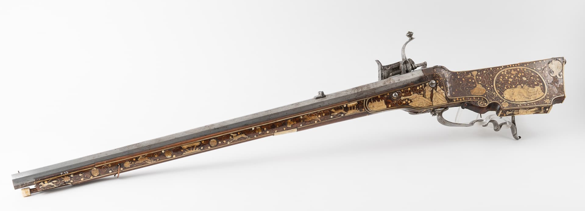 Object: Wa 62, Johann Georg Erttel (1743 - 1794), Radschlossbüchse, um 1780