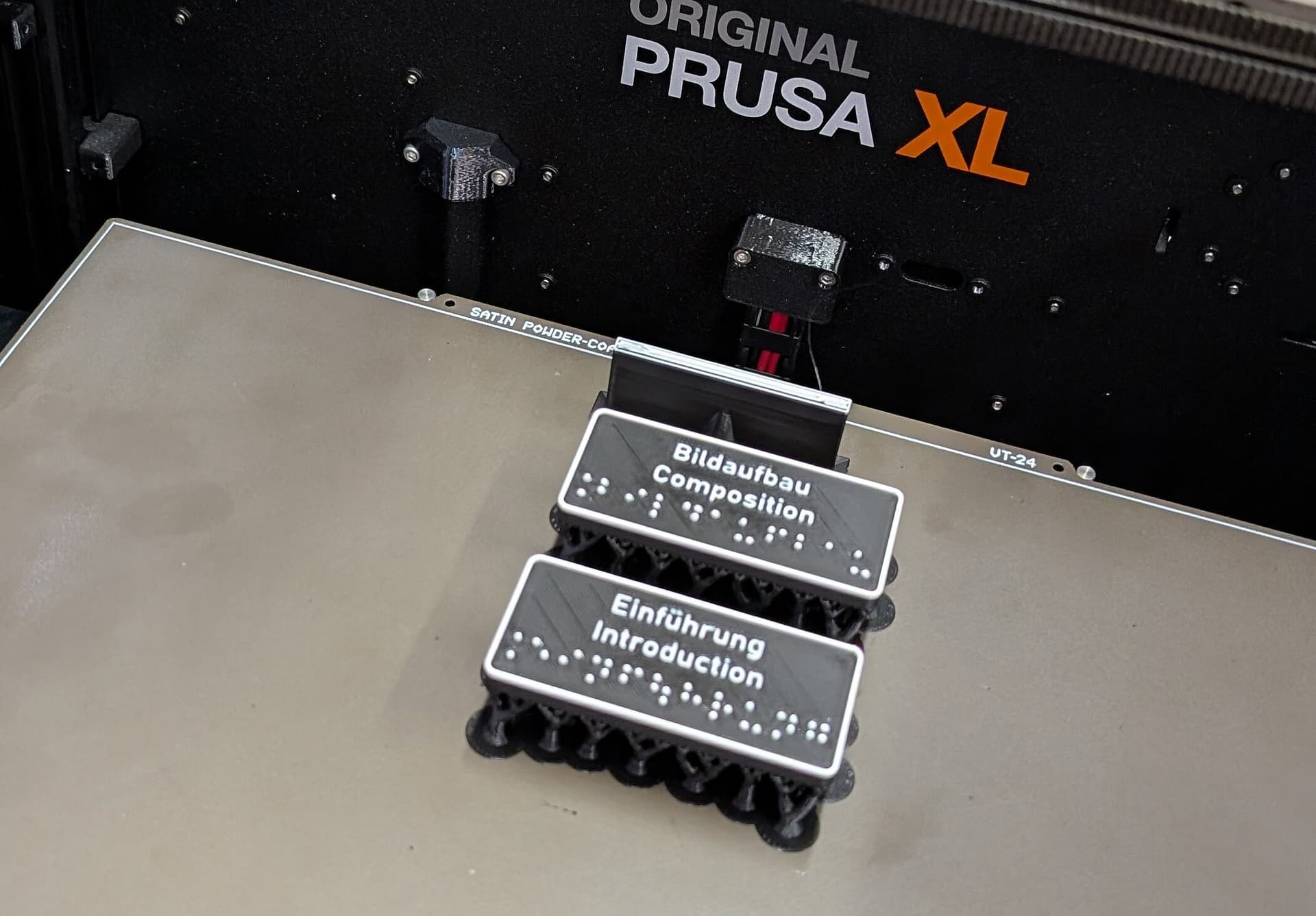 Braille Abdeckungen aus dem 3D Drucker