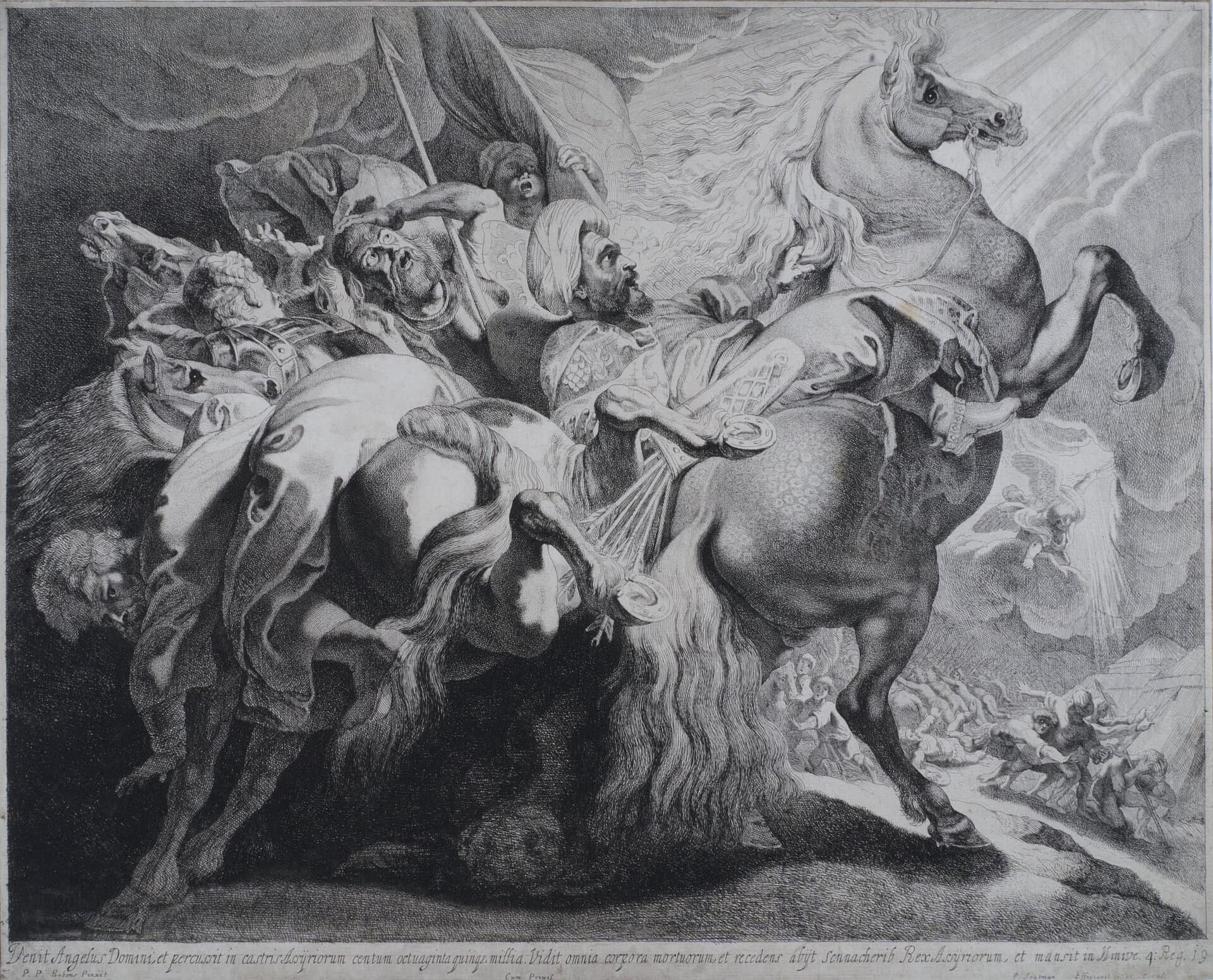 Object: RS 23, Peter Paul Rubens (1577 - 1640), Pieter Claesz Soutman (1580 - 1657), Sturz des Sanherib